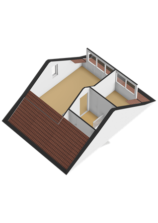 Floorplan - Dopperstraat 64, 3752 JH Bunschoten-Spakenburg